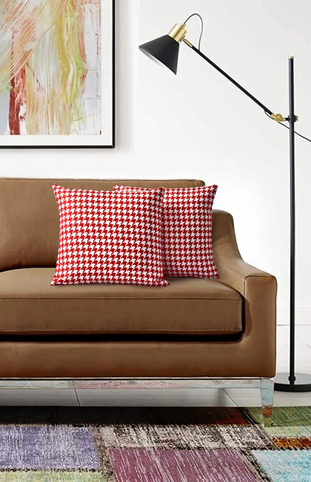2 PCs Luxury Cushion Set-Onyx Red - Image 5