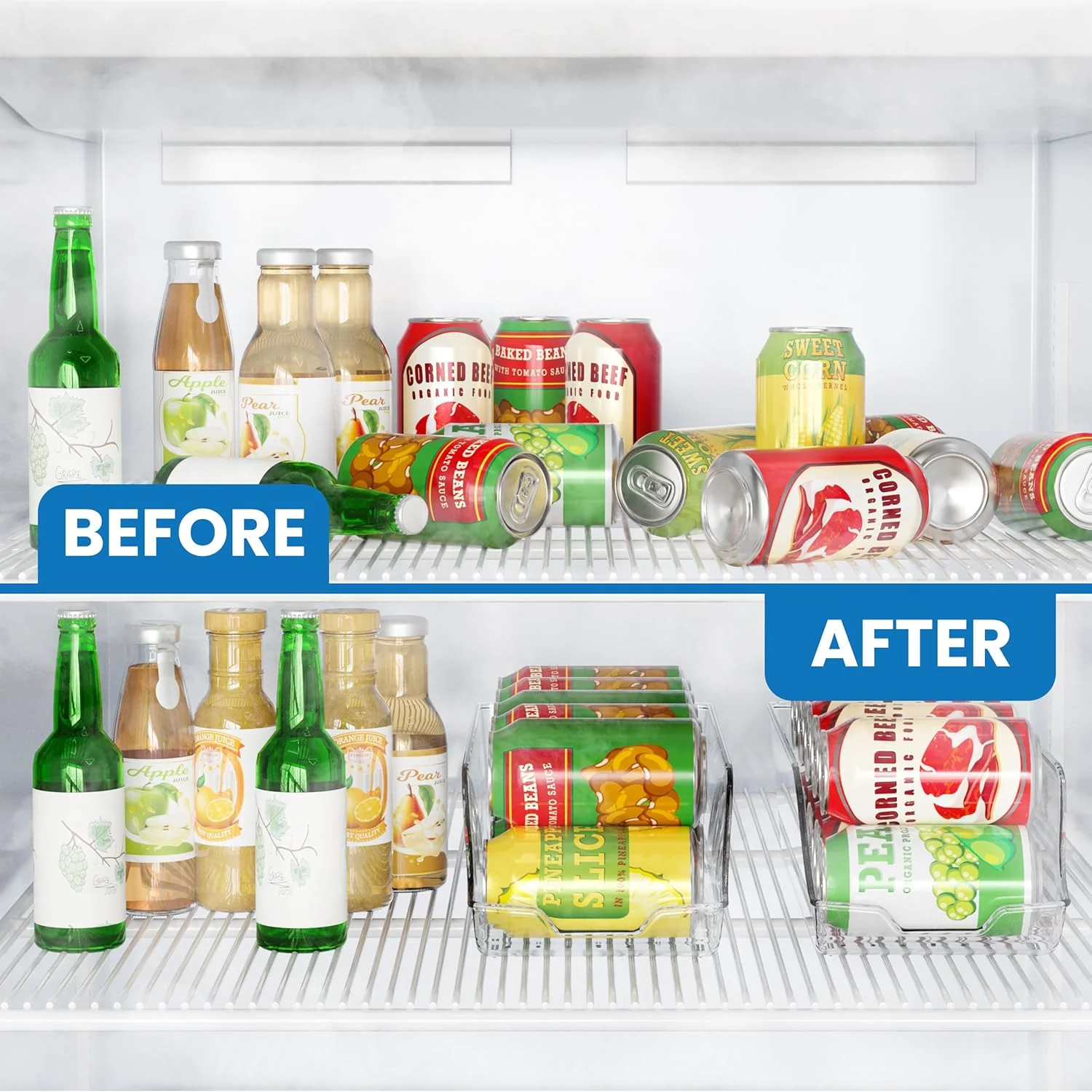 Can Organizer For Pantry/Refrigerator(SA408-290) - Image 2