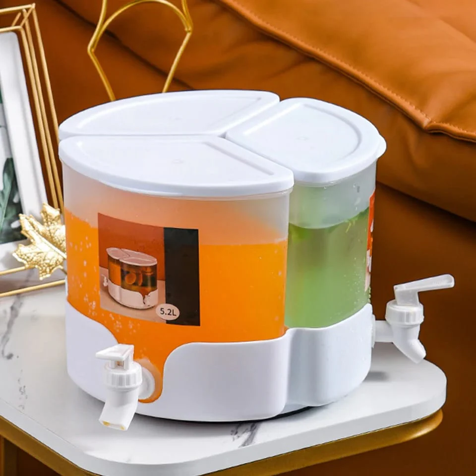 3 Portions 360° Rotatable Juice 5453 Dispenser - Image 39