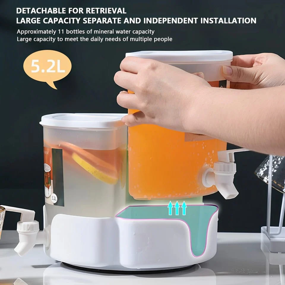 3 Portions 360° Rotatable Juice 5453 Dispenser - Image 42