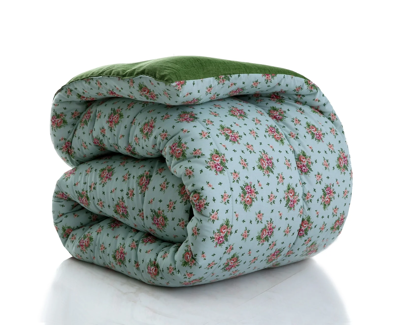 5 PCs Single Razai Set-Verdant - Image 12