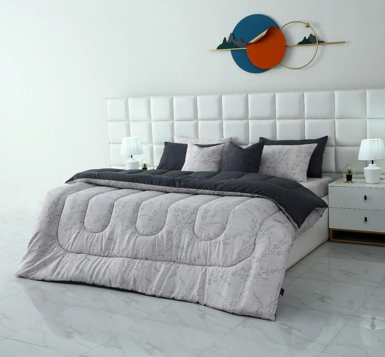 8 PCs Winter Razai Set-Jaipur Weaves - Image 5