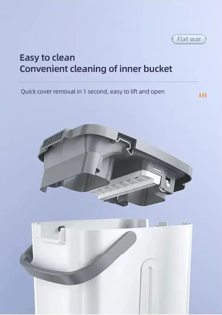 Flat Floor Mop With Bucket-SA2408-126 - Image 15