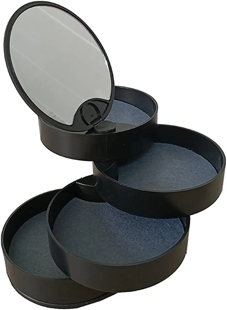 Jewelry Organizer With Mirror-SA2408-191(Black) - Image 8
