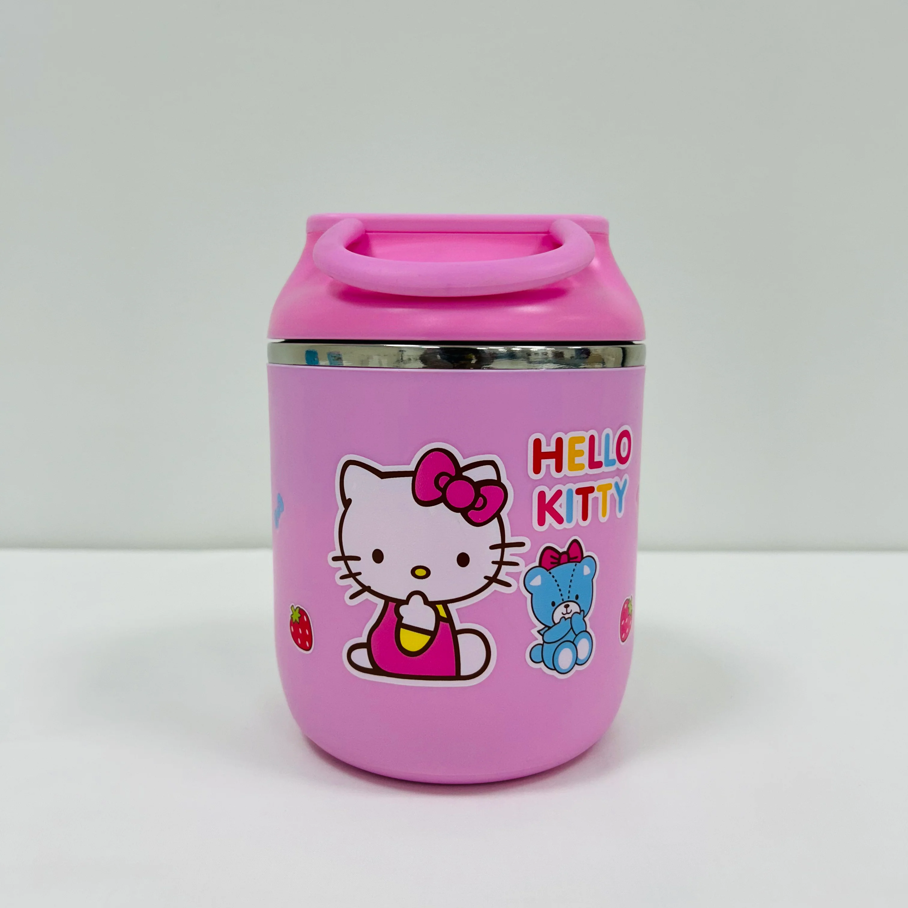 Kids Stainless Steel Lunch Box-14357 Hello Kitty