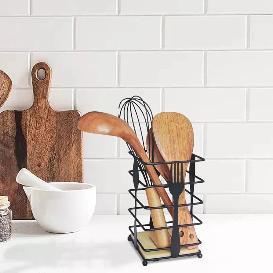 Metallic Essential Metal Spoon Holder-Square(SA2405-96) - Image 6