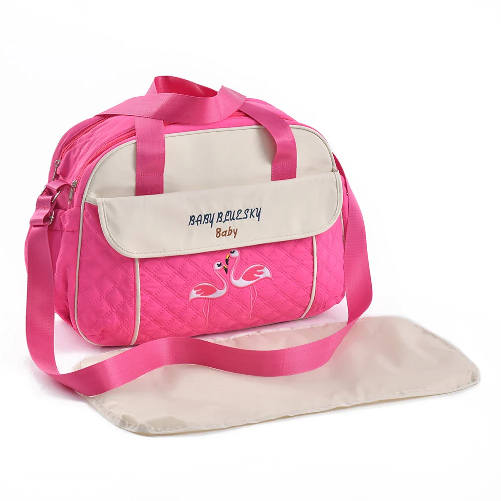 Multi function Mommy Bag with Large Capacity-SA2408-273(Pink)