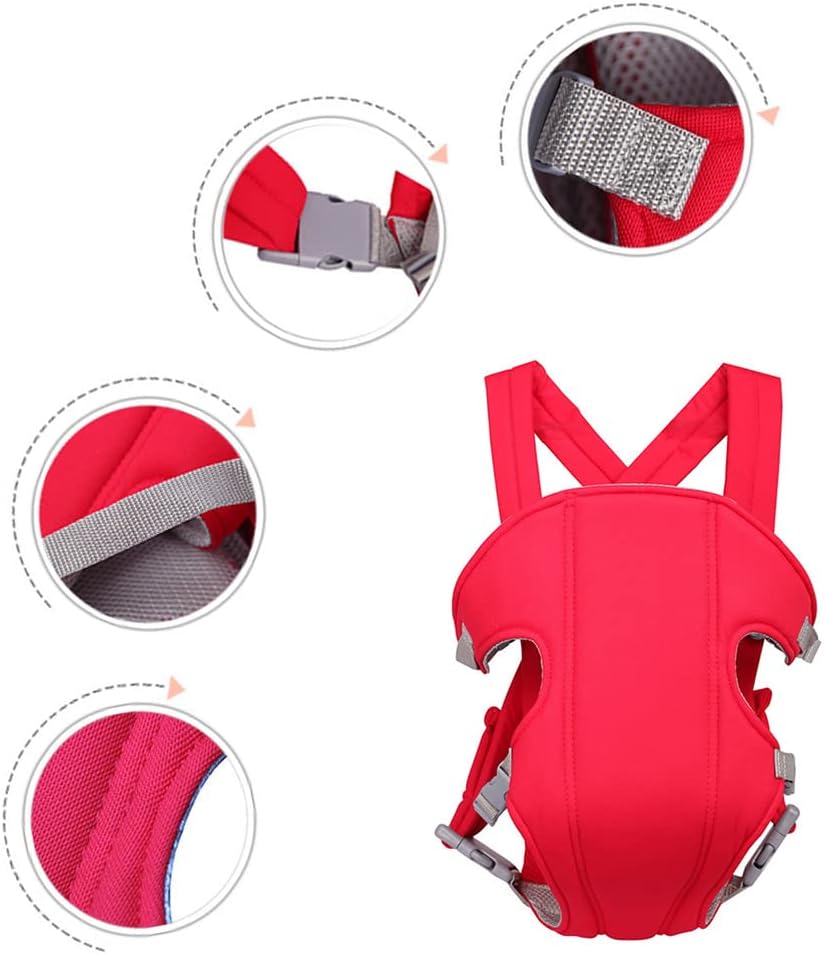 4-in-1 Baby Carrier Bag Adjustable with Comfortable Head Support & Buckle Straps-SA2408-276 - Image 14