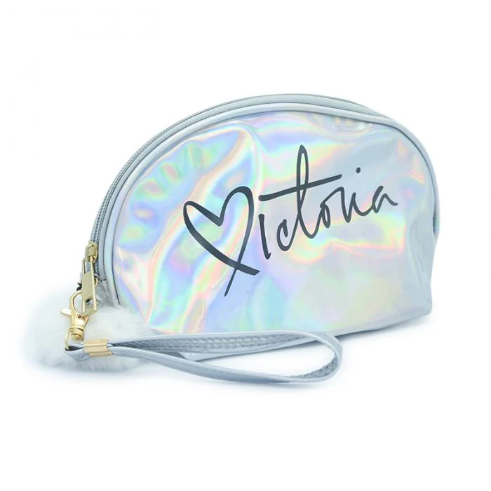 Portable Makeup Organizer Bag Victoria-Sliver
