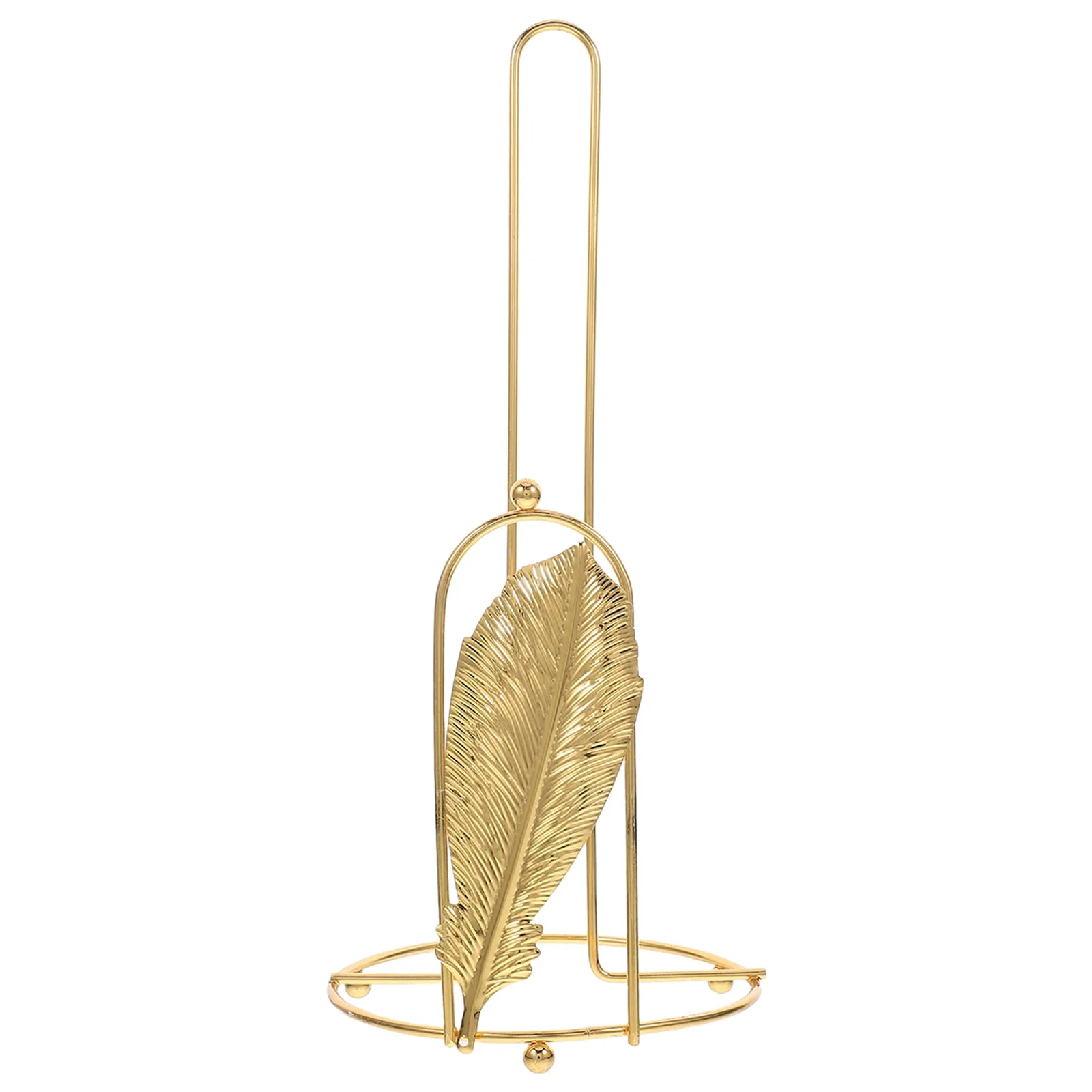 Stainless Steel Tissue Roll Holder-Feathers - Image 4