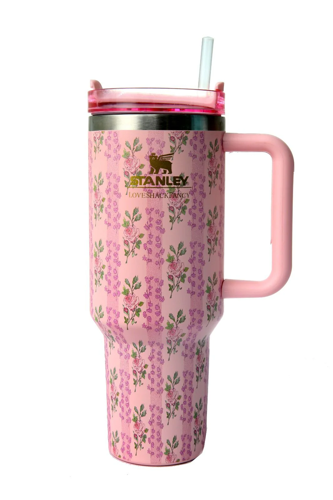 Stanley Quencher H2.0 FlowState™ Tumbler 40 OZ-1200ML-Rose Patel Motion - Image 2