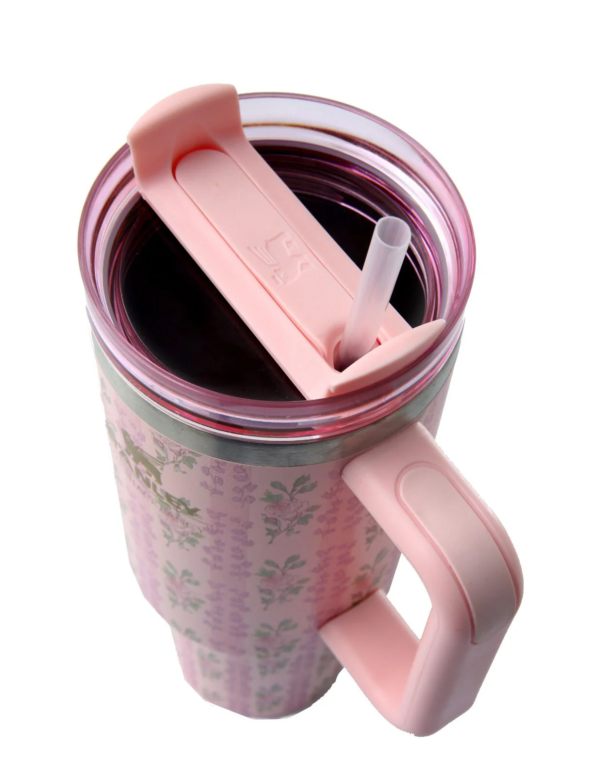 Stanley Quencher H2.0 FlowState™ Tumbler 40 OZ-1200ML-Rose Patel Motion - Image 4