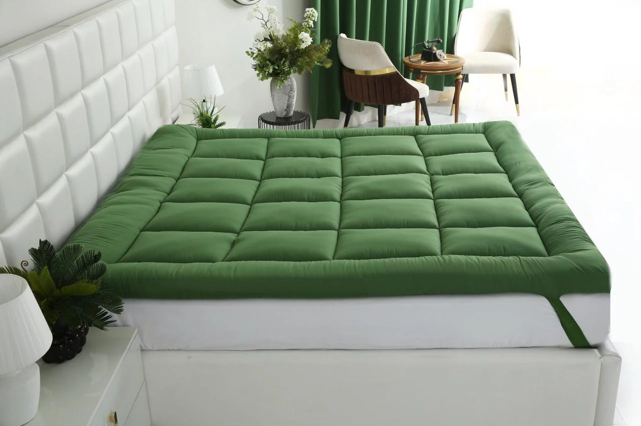 Winter Mattress Topper 700 GSM-Olive - Image 13
